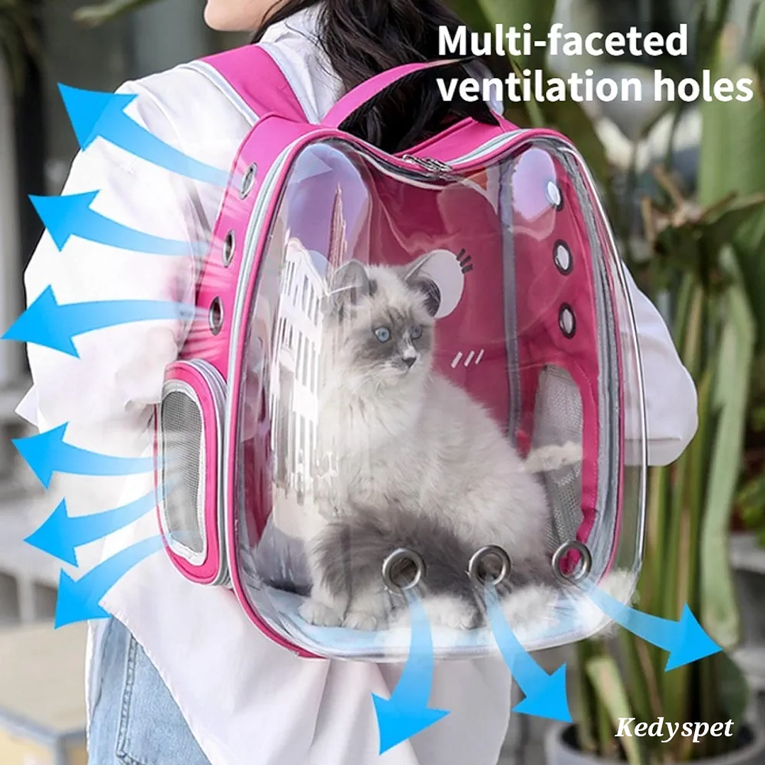 Mochila transportadora para gatos 4