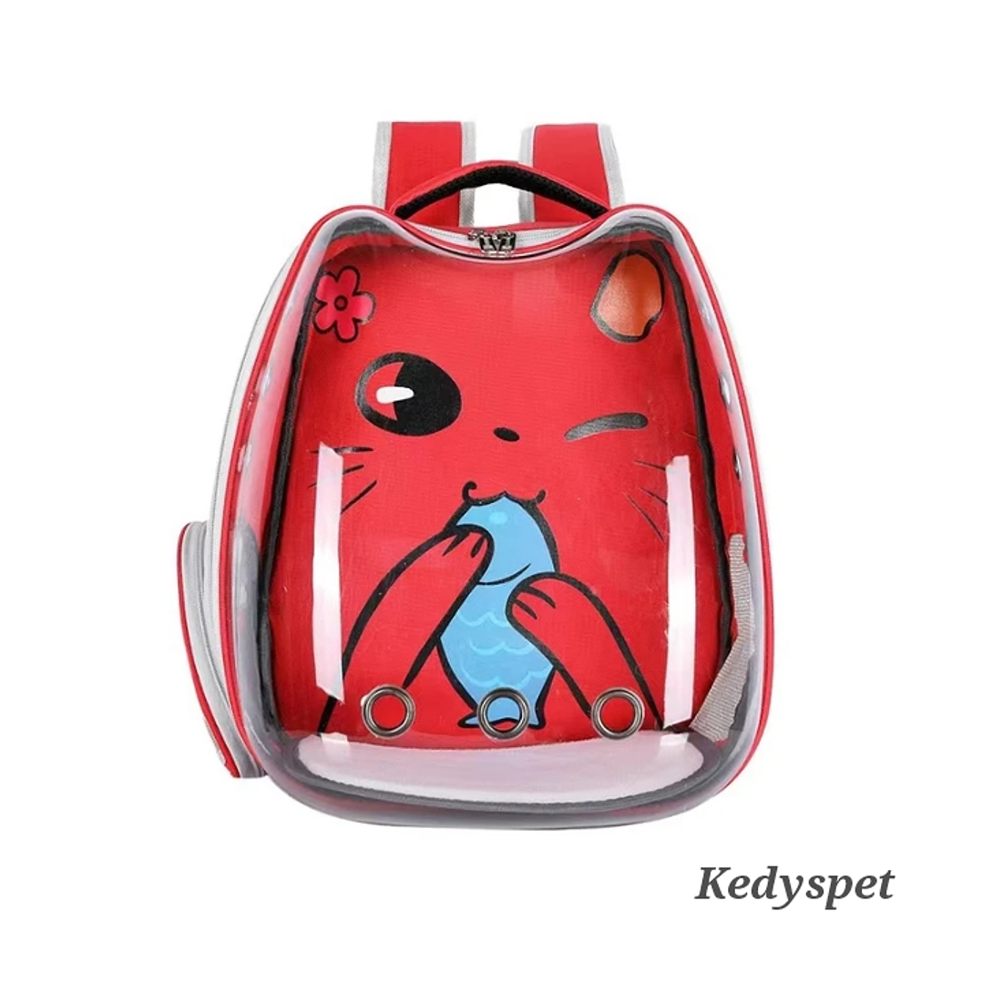 Mochila transportadora para gatos 7