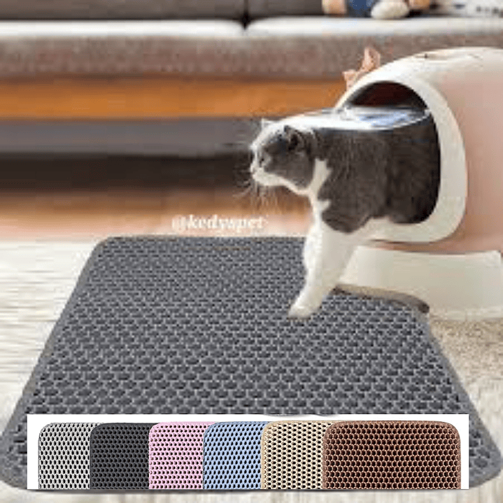 Alfombra atrapa arena grande 75x55cm, variedad de colores!! 1