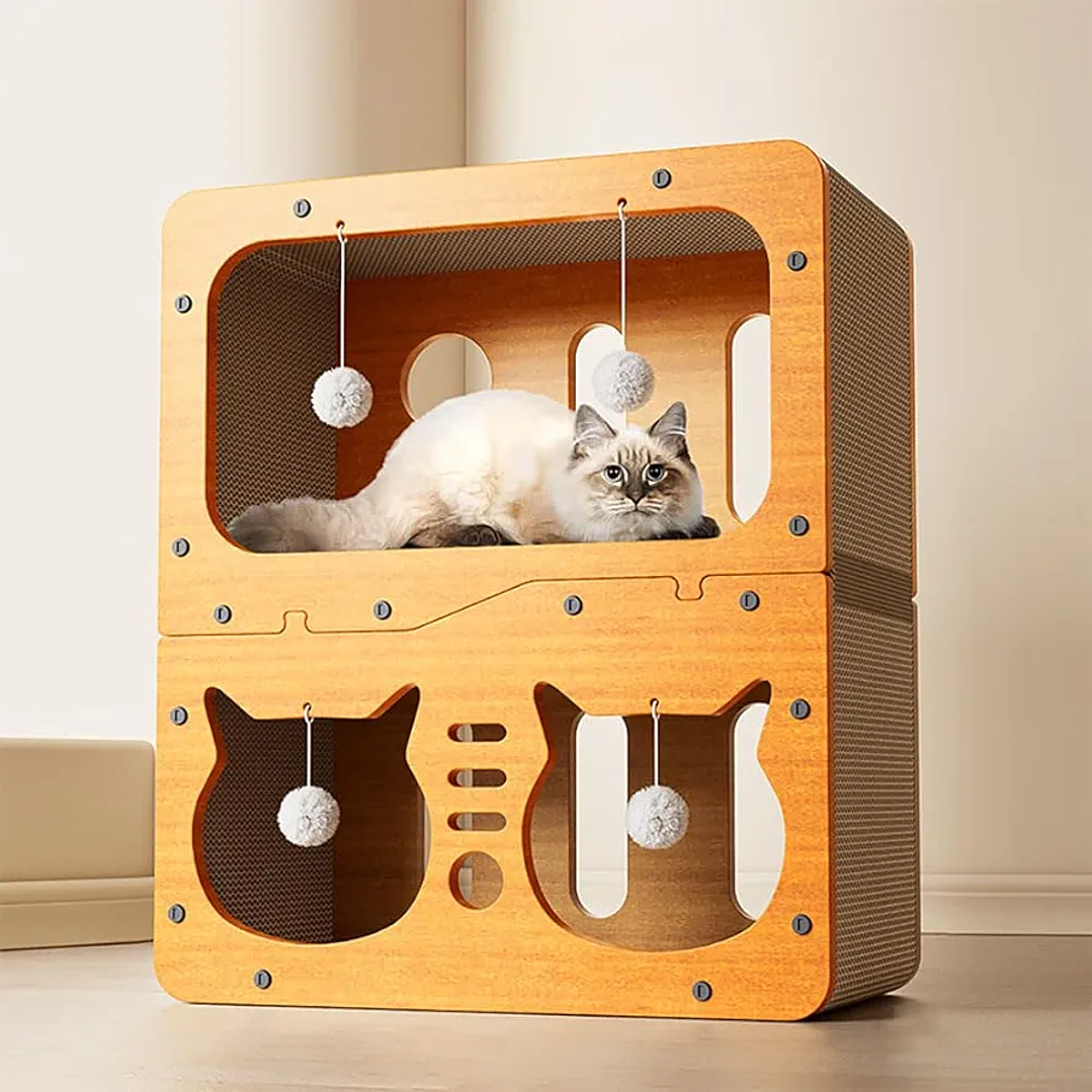 Casa rascador de dos pisos 1