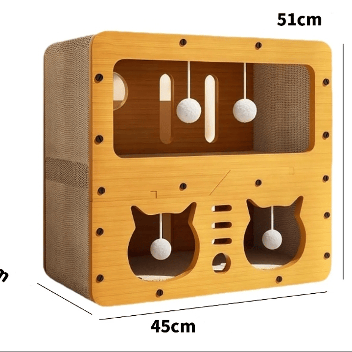 Casa rascador de dos pisos 4