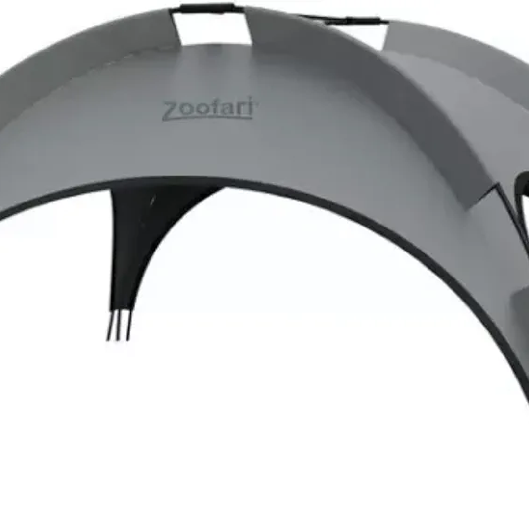 Cama para perros con toldo protección solar 50UV 5