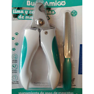 Corta uña con lima  para perro grande 