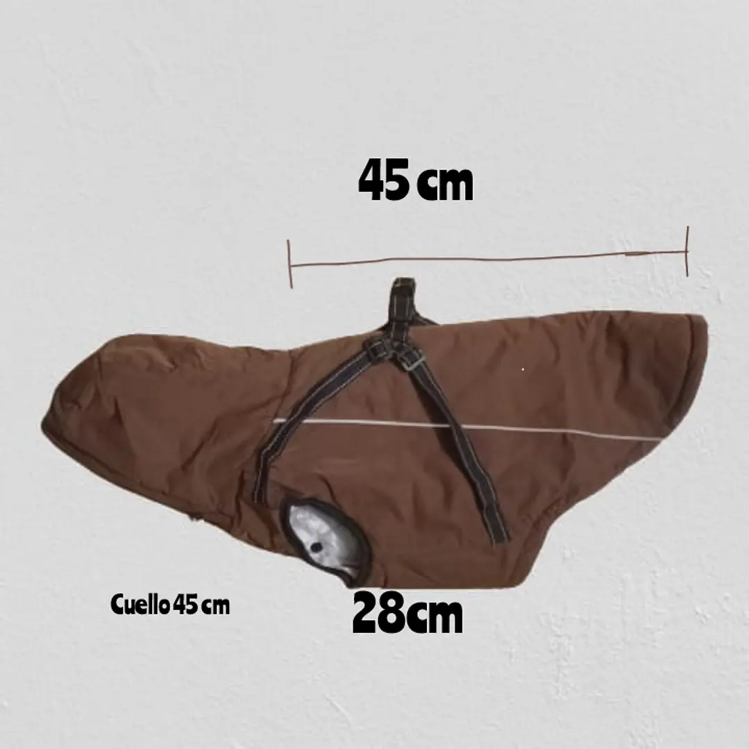 parka con arnés para perro 4