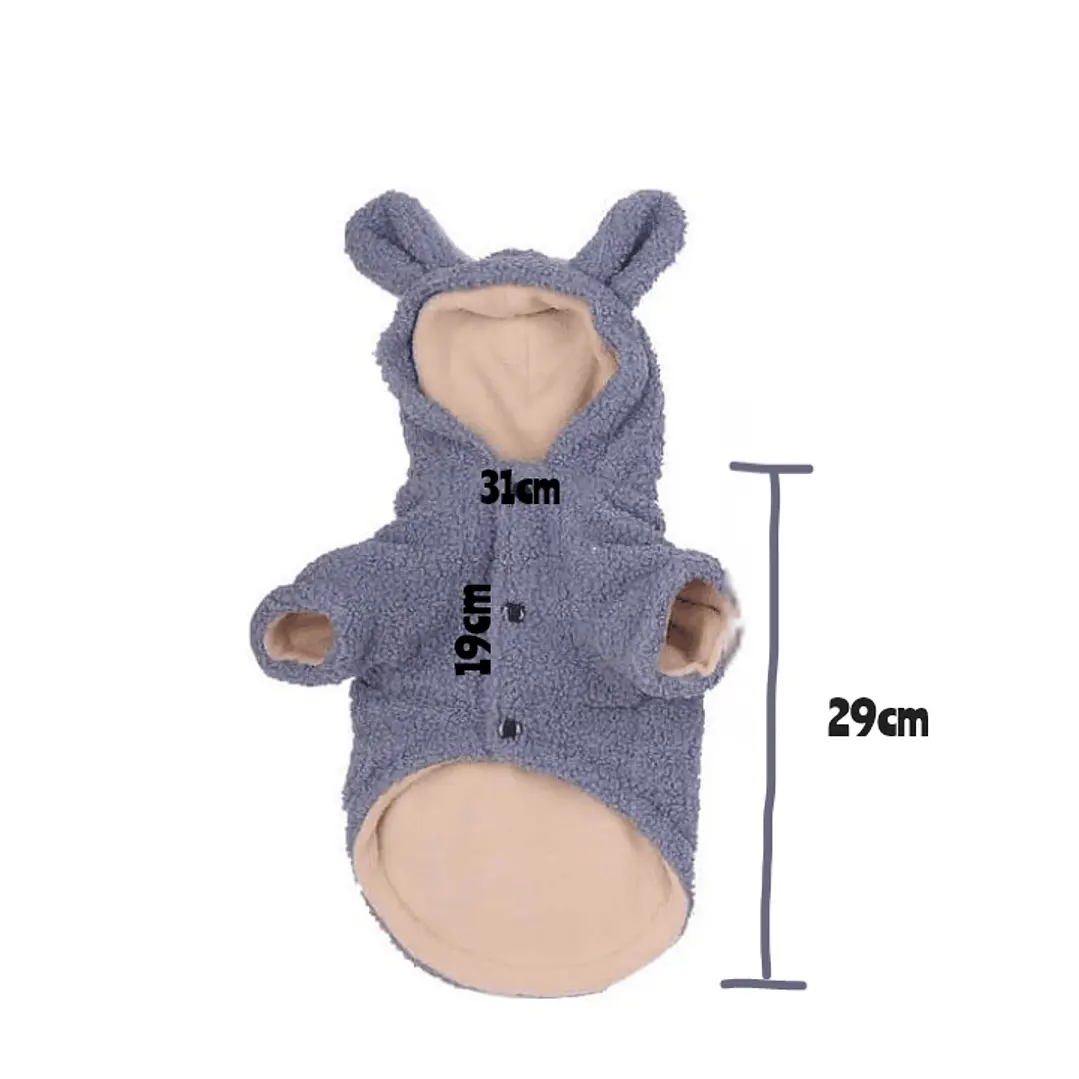 Polerón de polar para mascotas  4