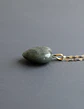Collar Corazon Labradorita Verde enchapada en oro 18K - Miniatura 2