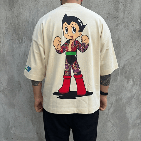 Polera AstroBoy Purple Oversize