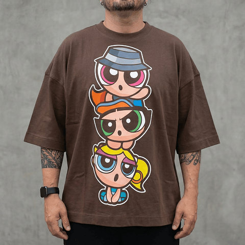 Polera PowerPuff Torre Oversize