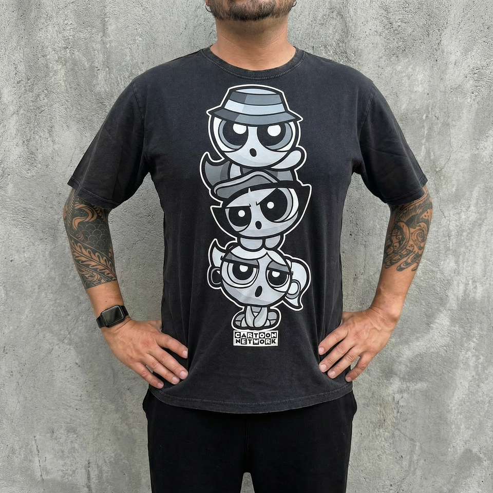 Polera PowerPuff Torre Acid 1