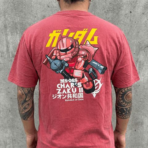 Polera Zaku Char's