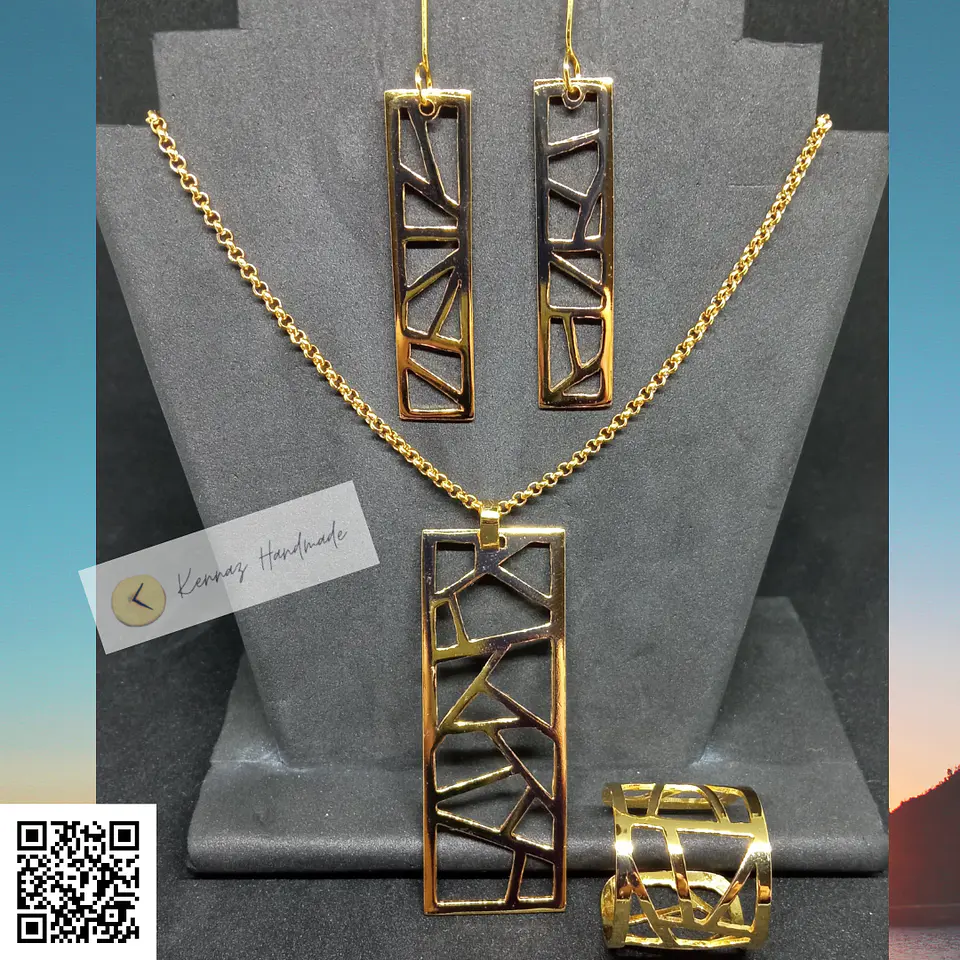 Conjunto Geometrias – Elegância Moderna & Design Abstrato 1