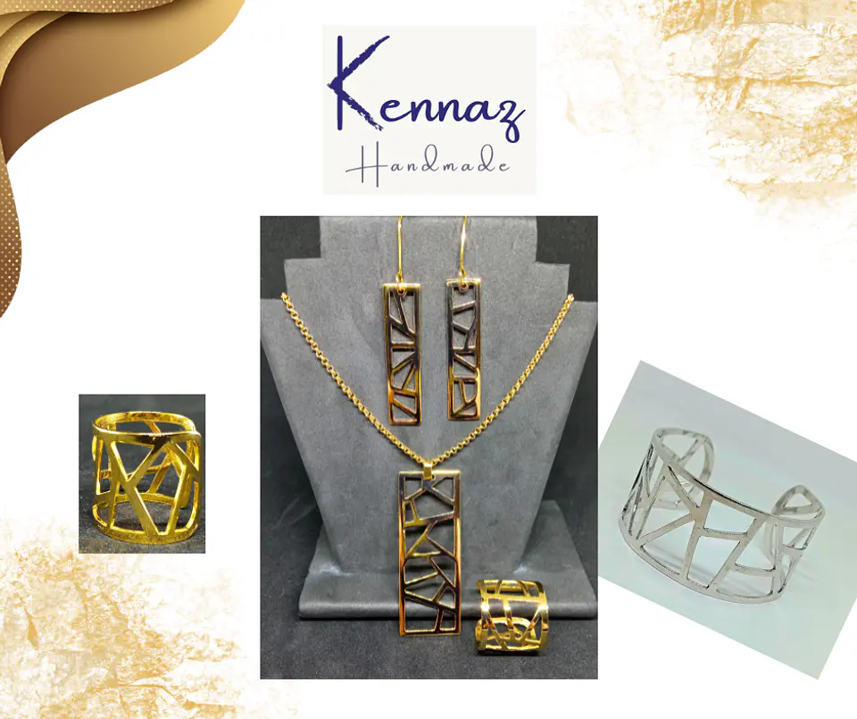 Conjunto Geometrias – Elegância Moderna & Design Abstrato 1