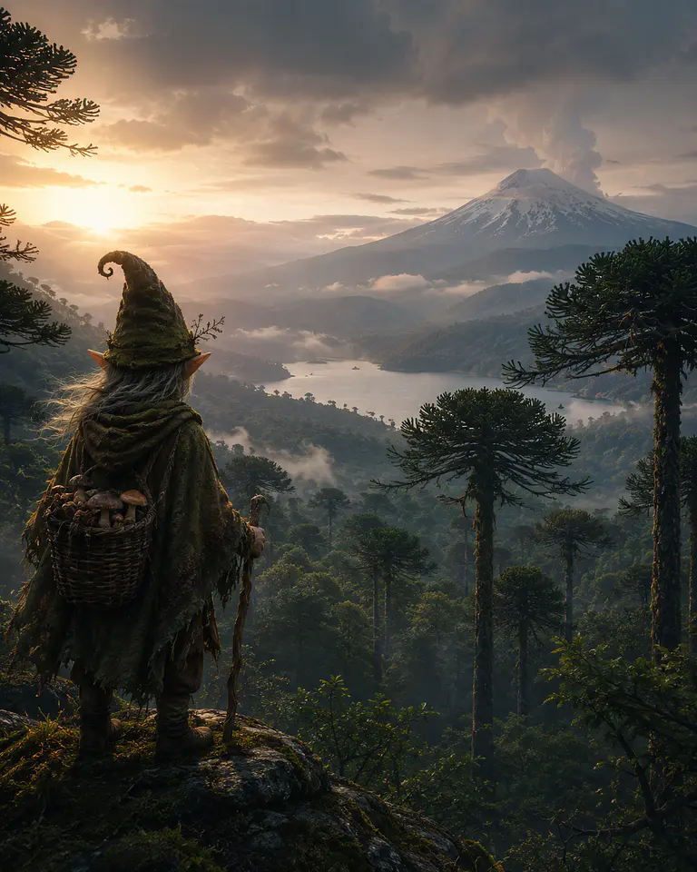 Kenün, el duende de los bosques australes