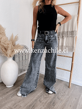 Jeans Clara Gris