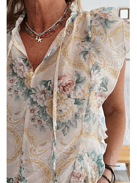 Blusa Flores