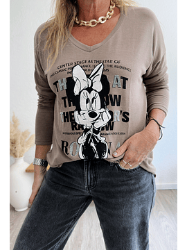 Polera/poleron Minnie