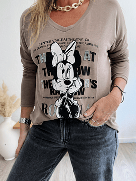 Polera/poleron Minnie