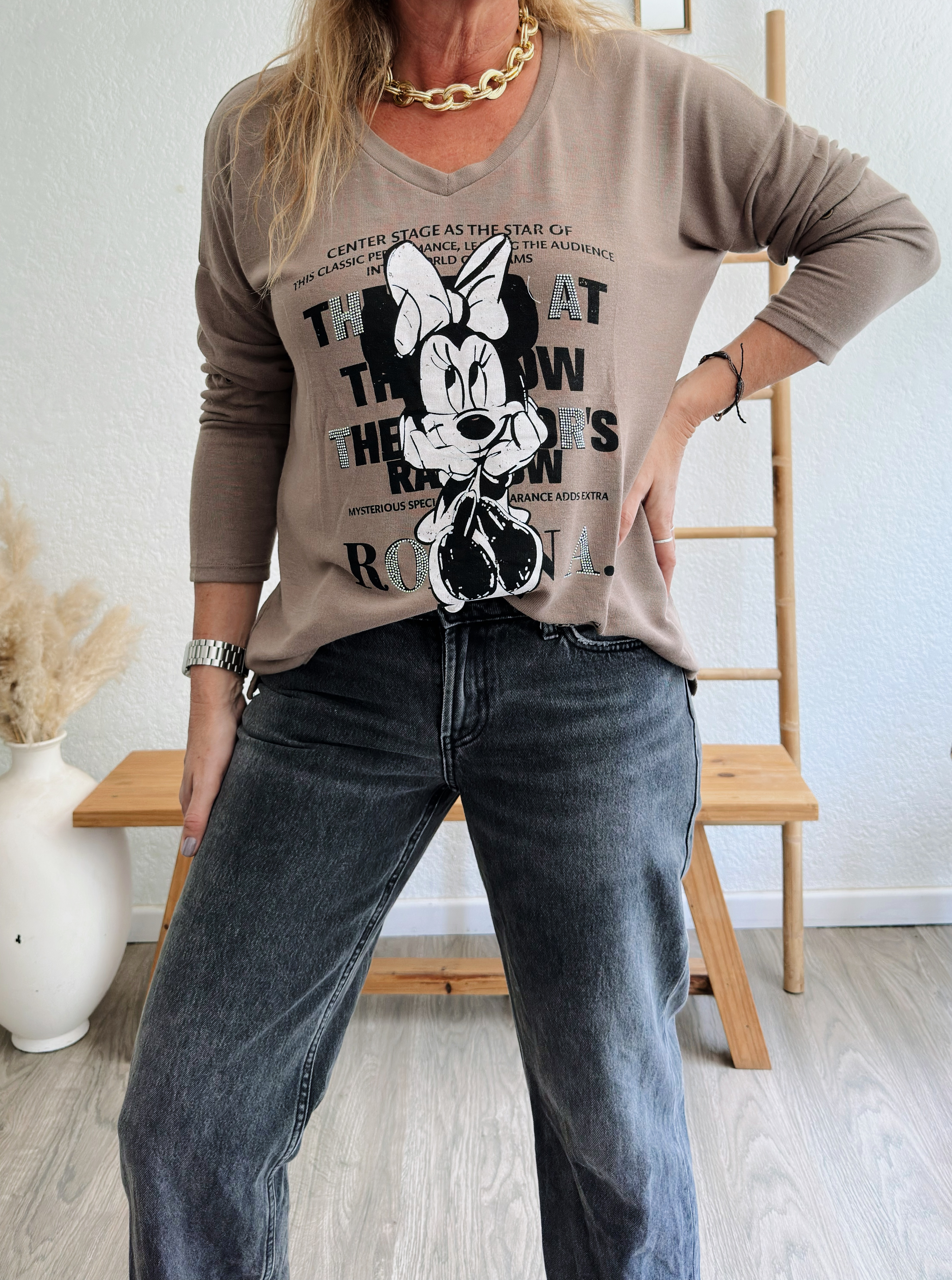 Polera/poleron Minnie