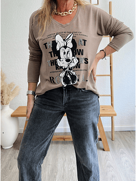 Polera/poleron Minnie