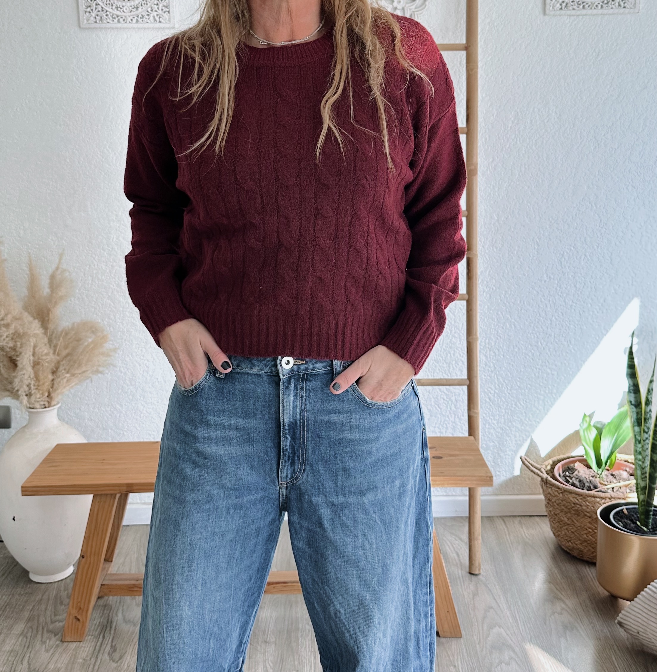 Sweter Trenzas 