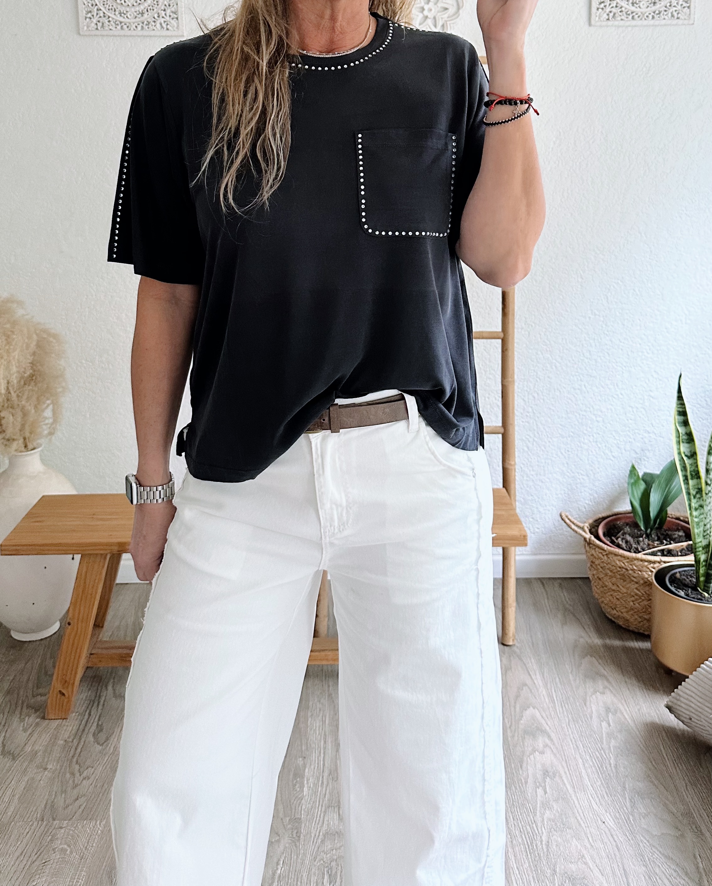 Polera stras 