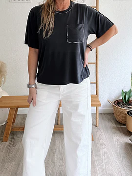 Polera stras 