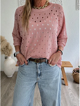 Sweter calado 