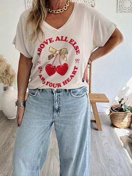 Polera guinda 