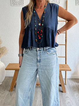 Blusa Azul