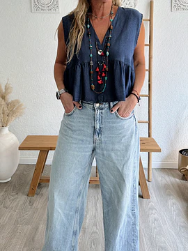 Blusa Azul