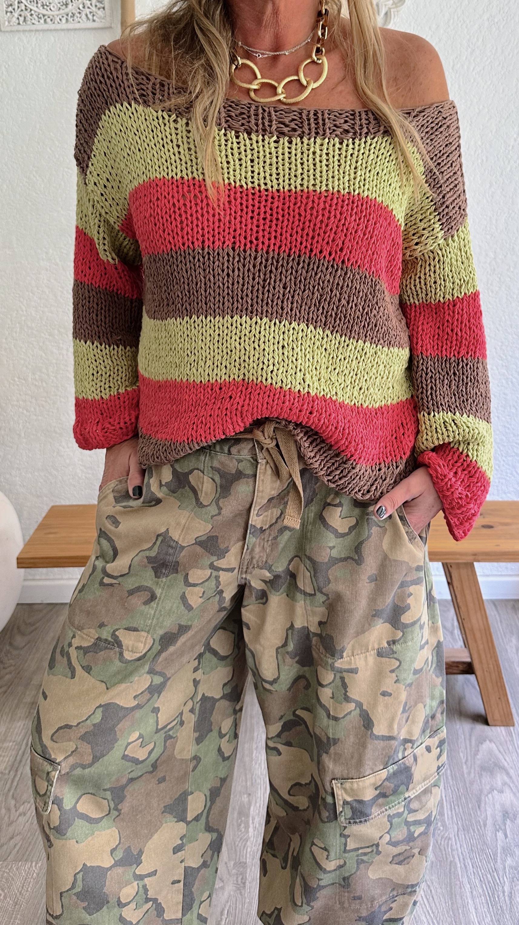 sweter pistacho 