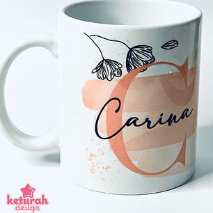 Caneca - Letra e Nome