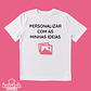 T-shirt de criança personalizada 