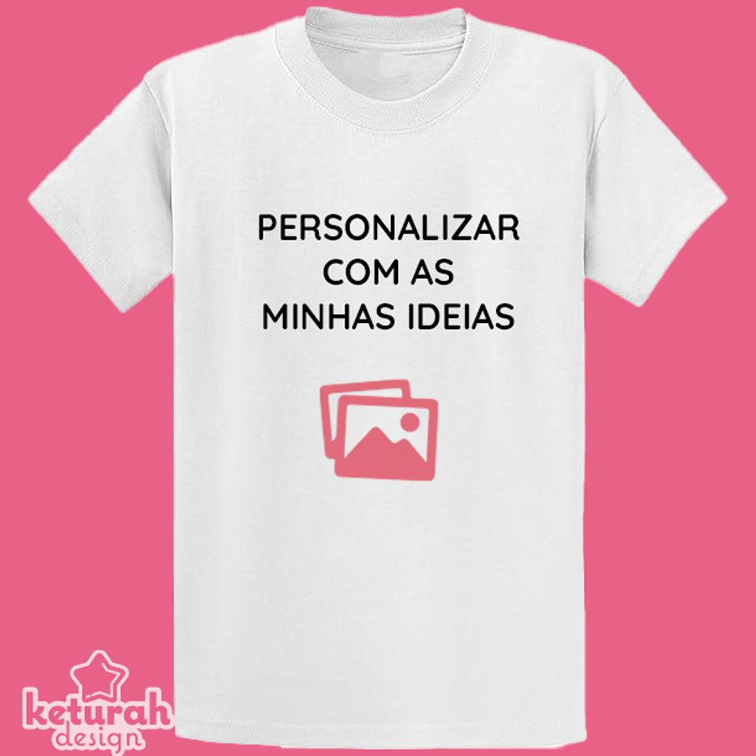 T-shirt de Adulto personalizada 