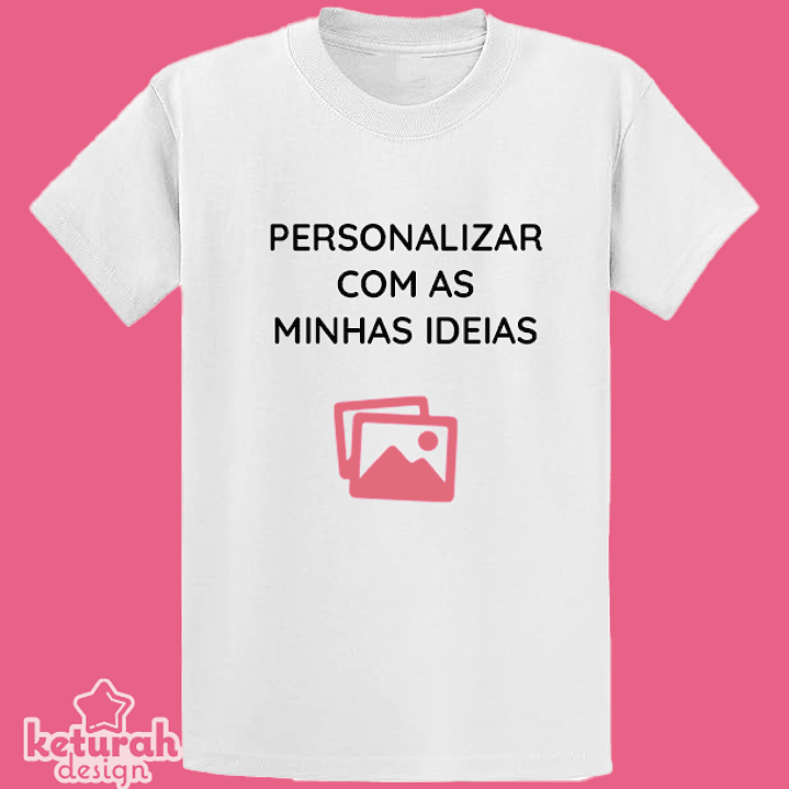 T-shirt de Adulto personalizada 