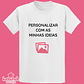 T-shirt de Adulto personalizada 