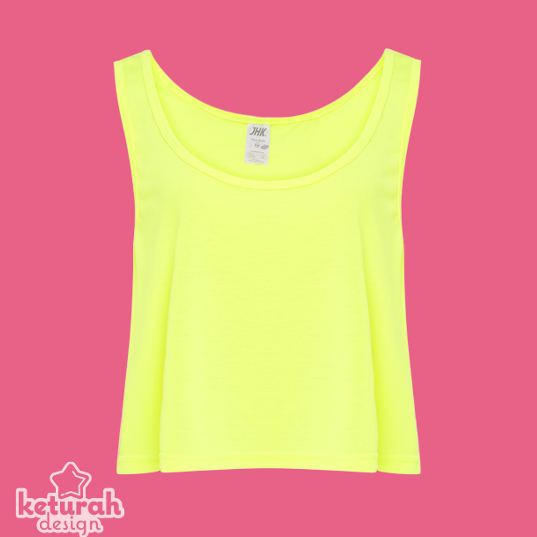 Top largo para adulto personalizada 