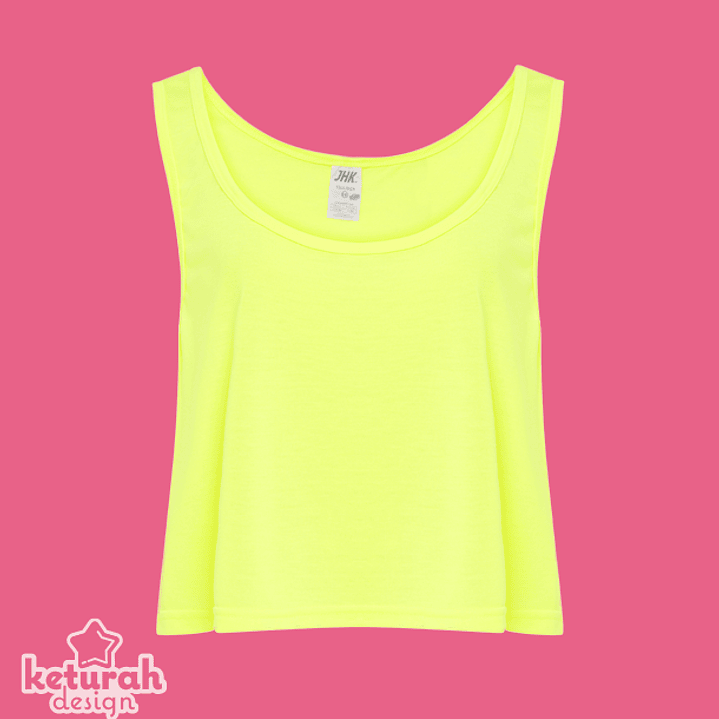 Top largo para adulto personalizada 