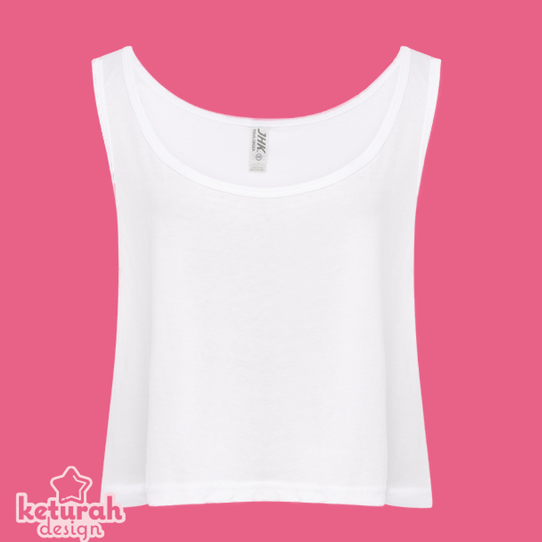 Top largo para adulto personalizada 