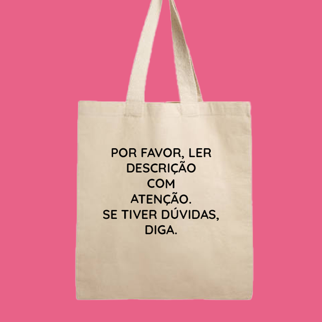Totebag personalizada 