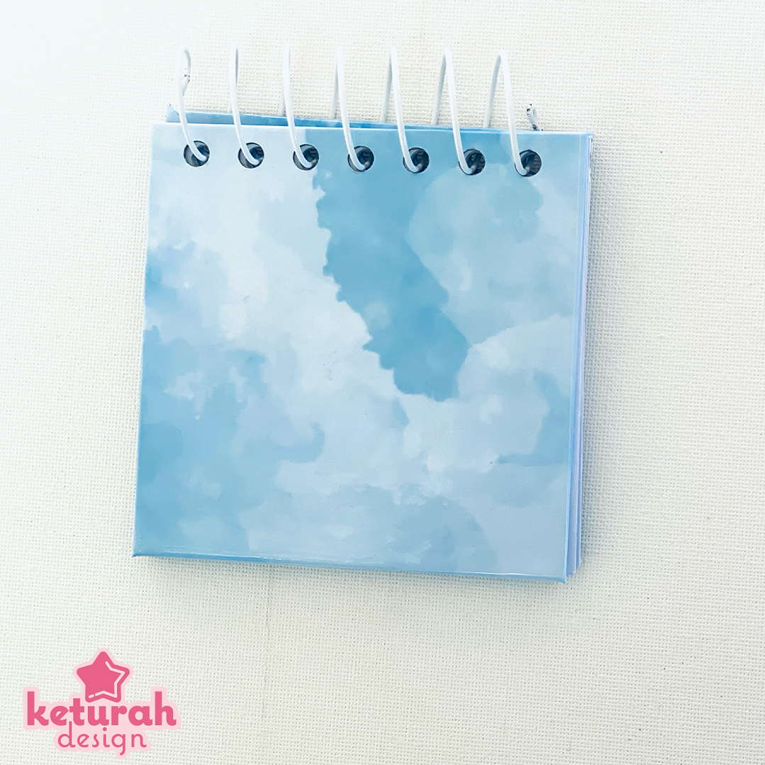 Mini- Álbum - Pedido de madrinha/padrinho Azul 10