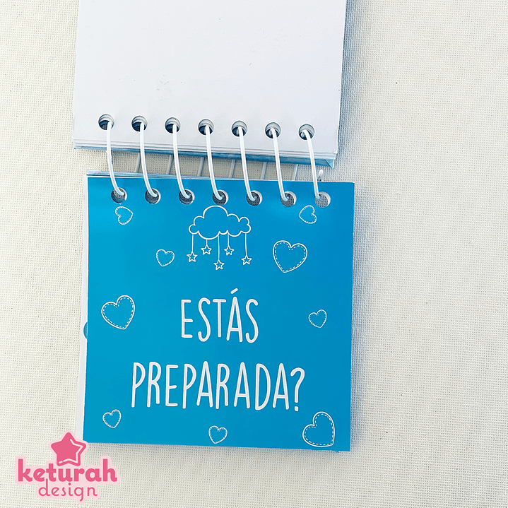 Mini- Álbum - Pedido de madrinha/padrinho Azul 7