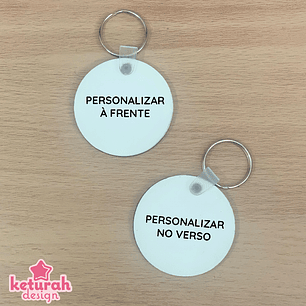 Porta-chaves formato circular