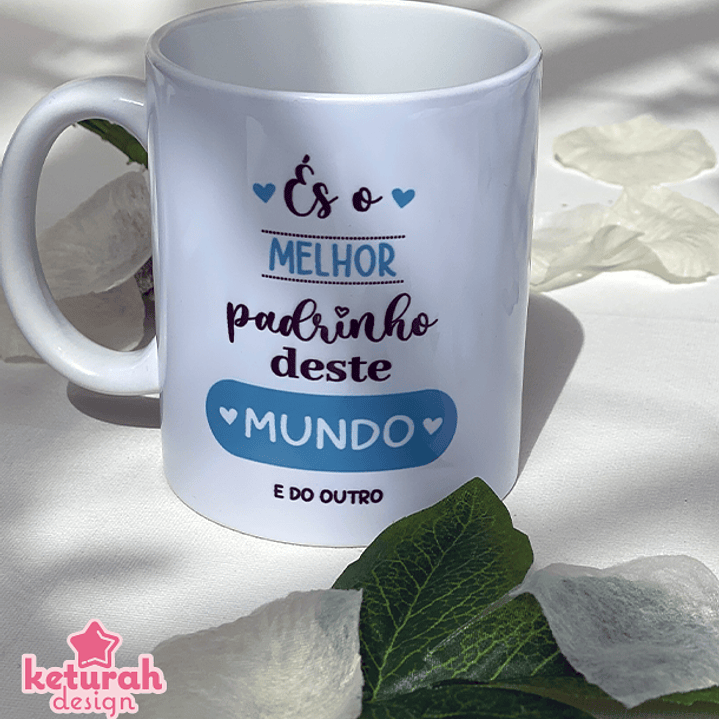 Caneca - Madrinha e Padrinho - melhor do mundo 2