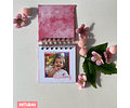 Mini - Album Pedido aos Padrinhos - Exemplo em cor rosa