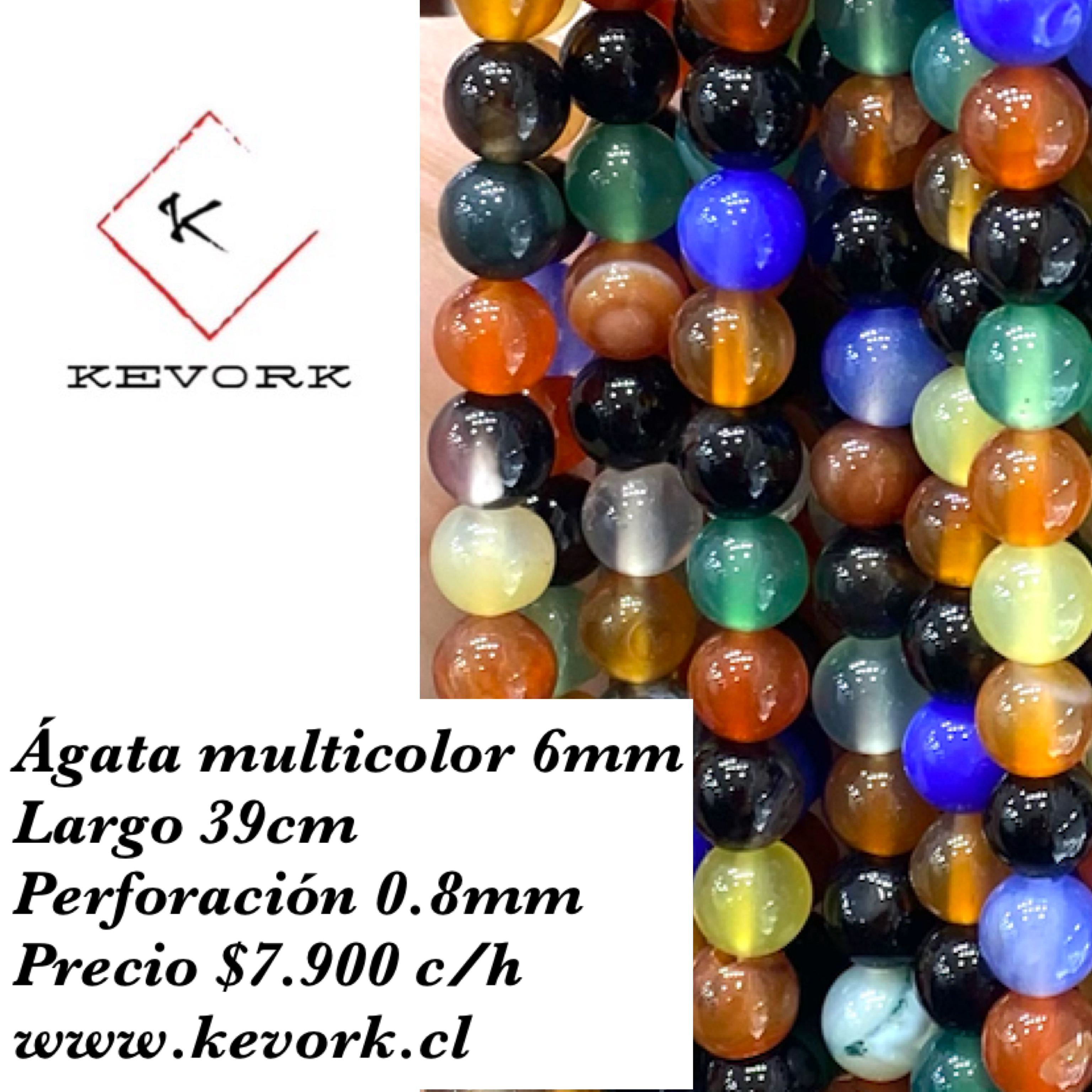 Ágata multicolor