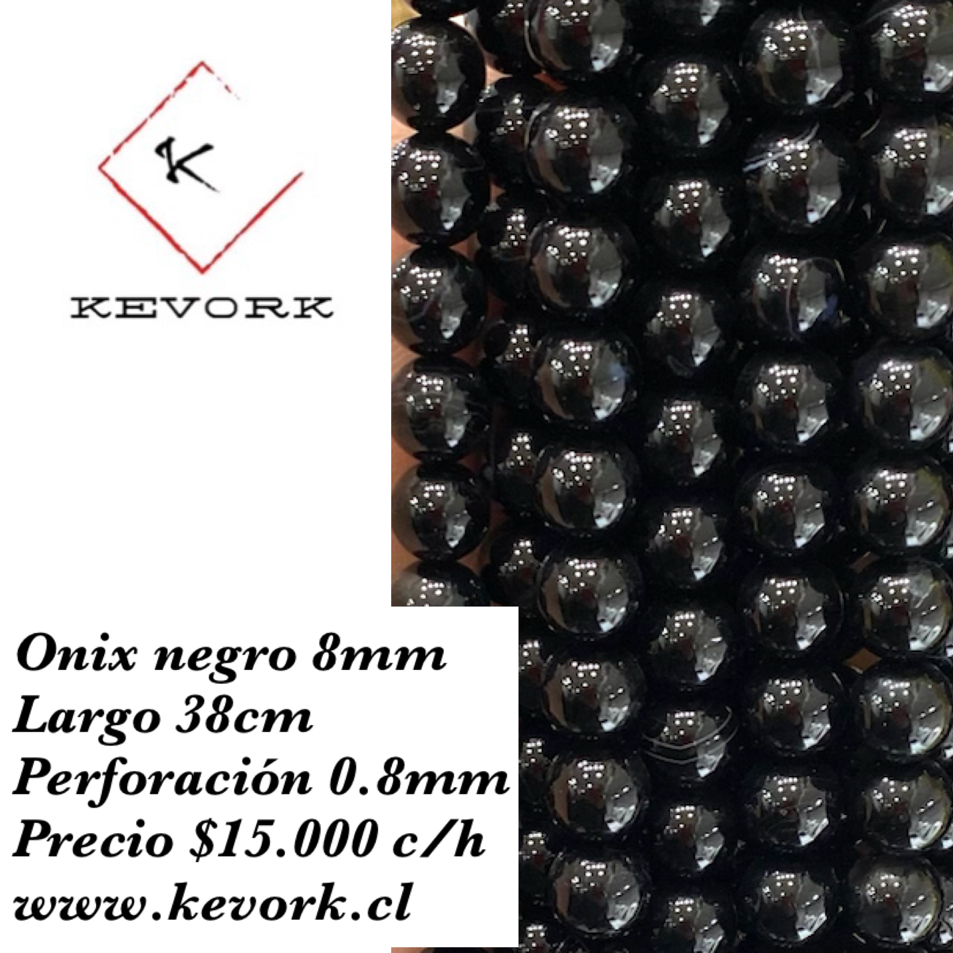 Aros rectángulos ónix negro