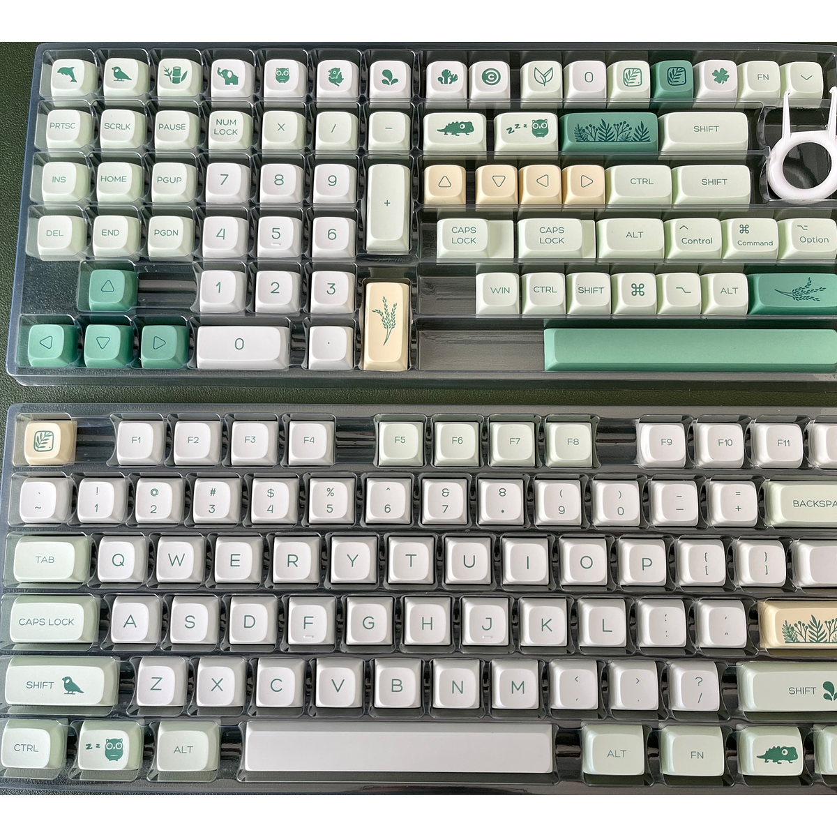 Keycaps custom modelo ZOO set full de 144 teclas