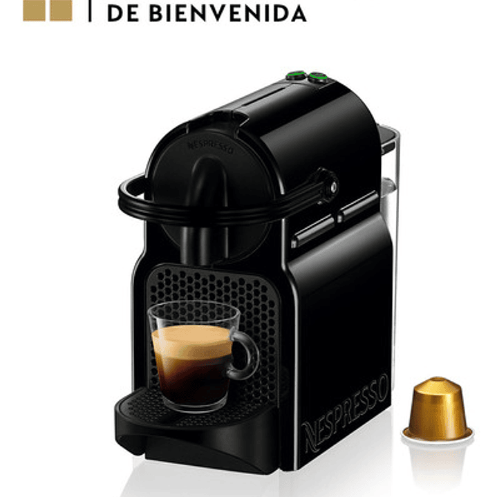 Cafetera Nespresso Inissia Color Negro 2