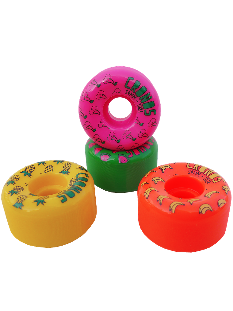 RUEDA SKATE - FRUTA COLORS 54MM 1